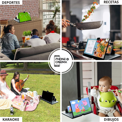 Amplificador de Pantalla NEGRO