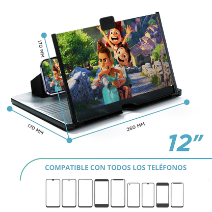 Amplificador de Pantalla NEGRO